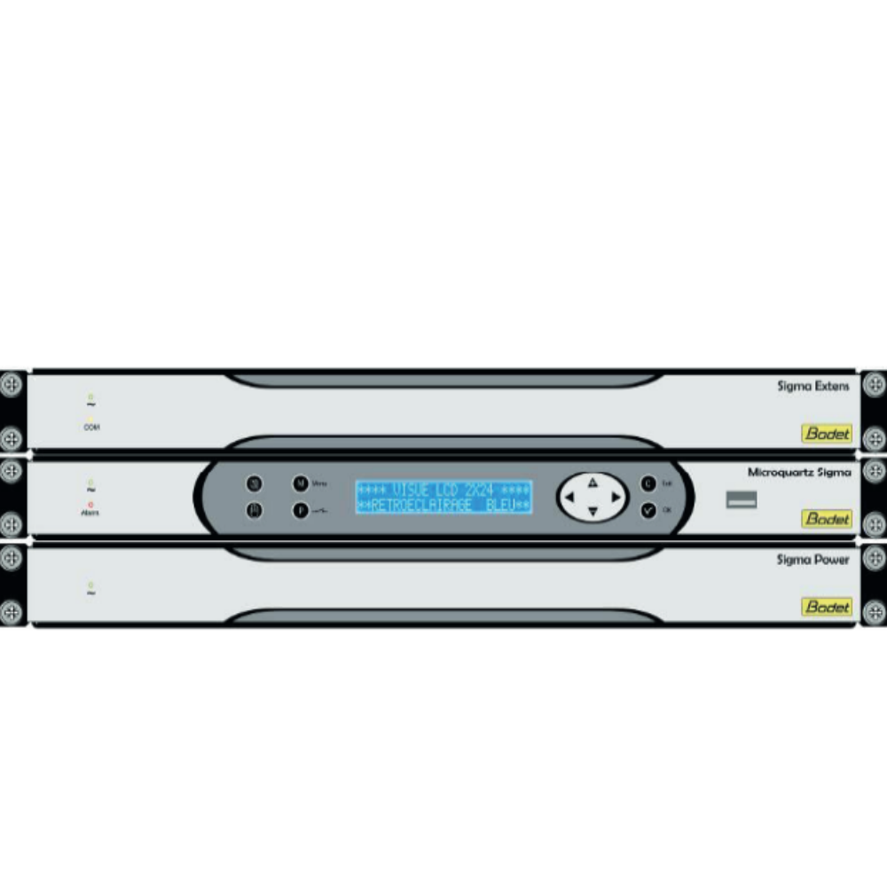 alimentatore 24V. - rack